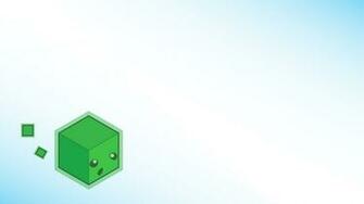 Minecraft Slime Background Wallpaper