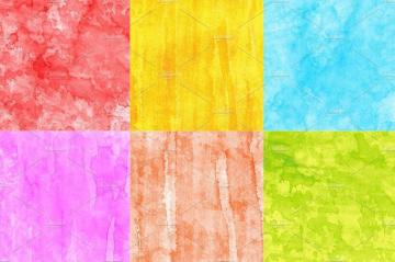 Summer Bright Papers Texture Art Abstract Artwork