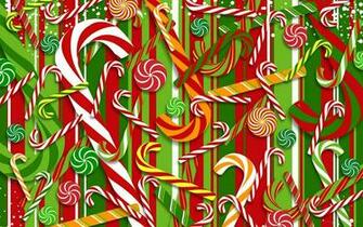 Christmas Candy Wallpaper