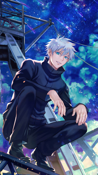 Jujutsu Kaisen Satoru Gojo Wallpaper iPhone Phone 4k 6470e