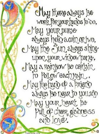 Celtic Blessing By Artwyrd