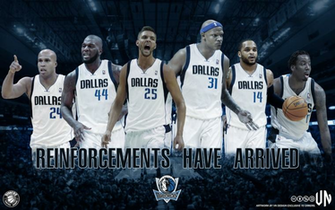 Dallas Mavericks Reinforcements Have Arrived By Vndesign