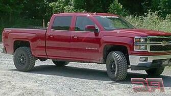 White Chevrolet Silverado Lifted Image