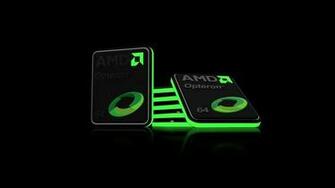 Wallpaper Processor Cpu Amd Black Green 4k