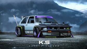 Volkswagen Golf Mk Ii Goes All Bosozoku In This Jdm Cool Rendering