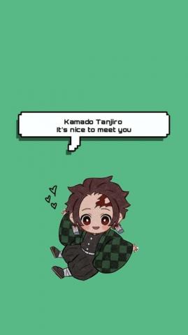 Kamado Tanjiro Wallpaper It S Nice To Meet You