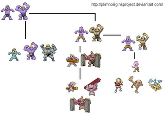 Machop Evolution Chart