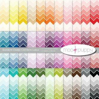 Rainbow Ombre Background