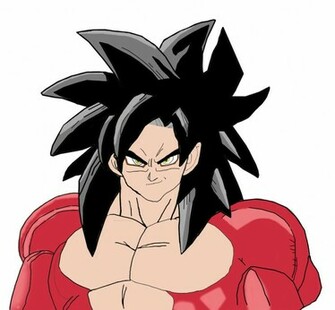 Goku Ss4 New By Xander1342