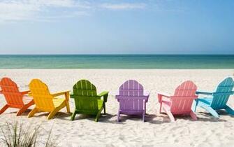 Beach Chairs 4k HD Desktop Wallpaper For Ultra Tv Wide