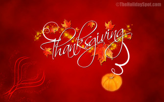 Animated Thanksgiving Desktop Wallpaper