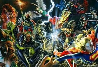 Superheroes Villains The Ultimate List Of Illustrations And