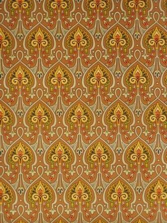 Vintage Retro Baroque Wallpaper