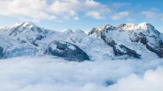 Cloud Mountain Wallpaper Top Background