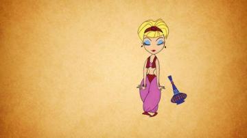 Wallpaper Jeannie Bottle I Dream Of
