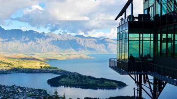 Wallpaper New Zealand Lake Mountain Distance