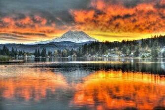 Pictures Of Mount Rainier At Sunset And Being Climbed