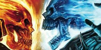 Ghost Rider Blue Flames For