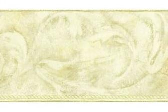 Moss Acanthus Scroll Wallpaper Border
