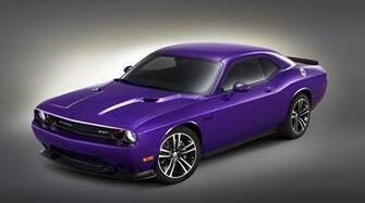 Dodge Challenger Srt8 Front Photo Plum Crazy Pearl Coat Color