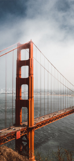 4k Golden Gate Bridge Sony Xperia X Xz Z5 Premium iPhone