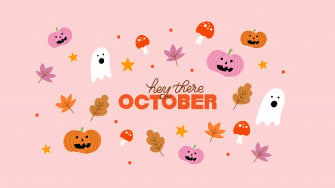 October Wallpaper Threeologie