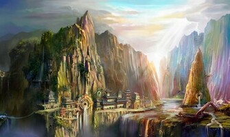 Fantasy Land Wallpaper