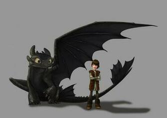 Hiccup And Toothless Wallpaper By