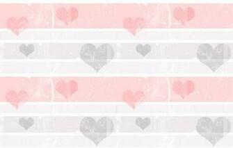 Gray And Pink Hearts Wallpaper By Itzrebeccamofoz