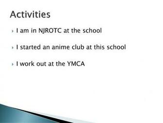 All About Me Craig Newell Ppt