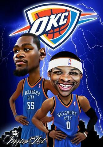 Okc Thunder By Poppino87