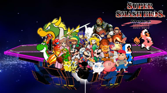 Made A Wallpaper For Melee S 15th Anniversary Using Artwork From