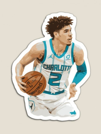 Sticker Avec L Uvre Lamelo Ball Rookie Basketball De