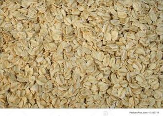 Dry Oatmeal Background