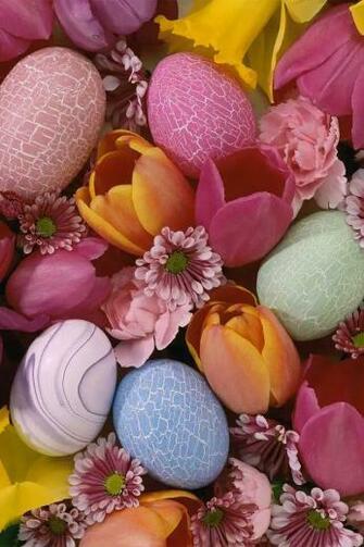 Ostara Easter Art Project Wallpaper Happy
