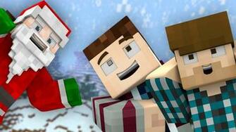 A Merry Minecraft Christmas Wallpaper