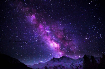 Purple Galaxy Wallpaper