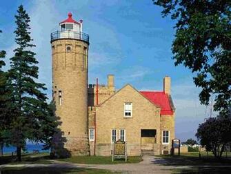 Michigan Wallpaper Lighthouses Buildings Collection