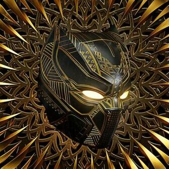 Golden Black Panther Wallpaper