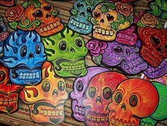 Skulls Dead Wallpaper Day