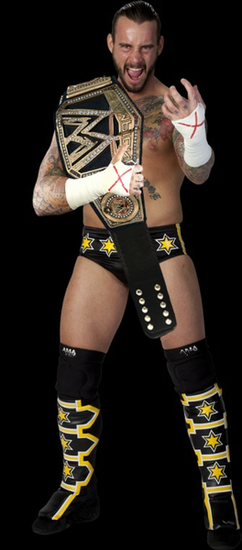 Cm Punk Wwe Champion By Rocker