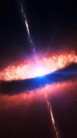 Space White Hole Wallpaper For iPhone Pro Max X