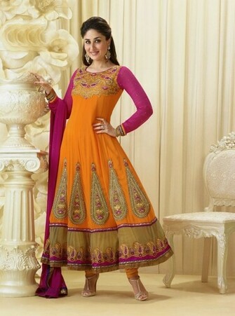 Kareena Kapoor Khan Anarkali Suit Pics Photos Image Wallpaper