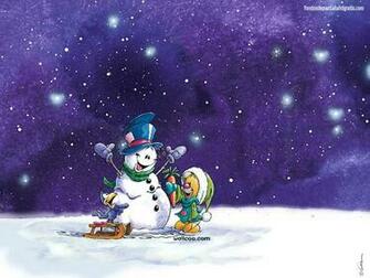 Descargar Imagen Wallcoo Schneemann1 HD Widescreen Gratis