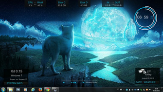 Blue Wolf Rogers1967 Rainmeter By