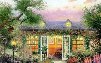 Thomas Kinkade Wallpaper Art HD