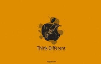 Orange Apple Wallpaper By Simcomeau Customization Mac Pc Os