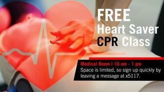 Heart Saver Cpr Class Oak Cliff Bible Fellowship