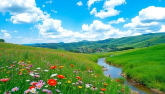 Beautiful Spring Scenic Wallpaper