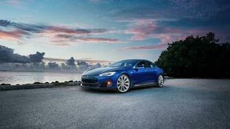 Tesla Model S Wallpaper X
